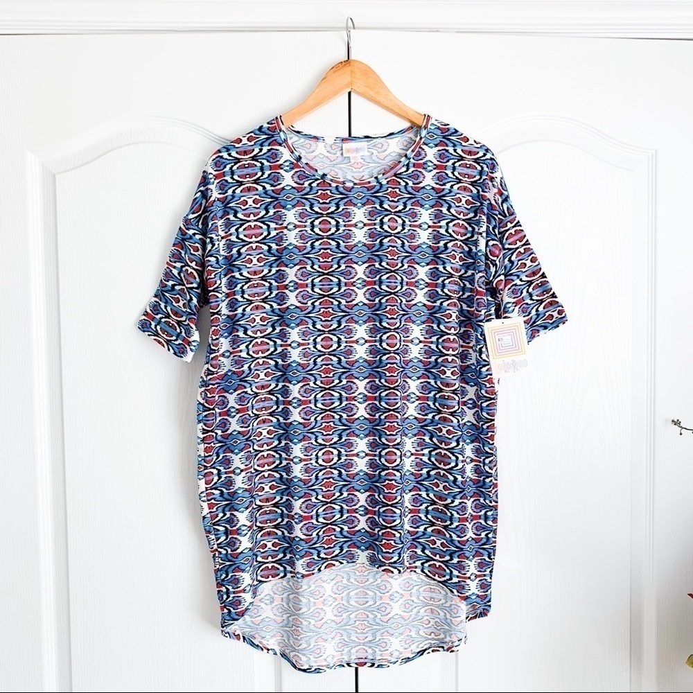 LuLaRoe Psychedelic Irma Top